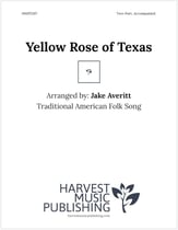 Yellow Rose of Texas Two-Part choral sheet music cover